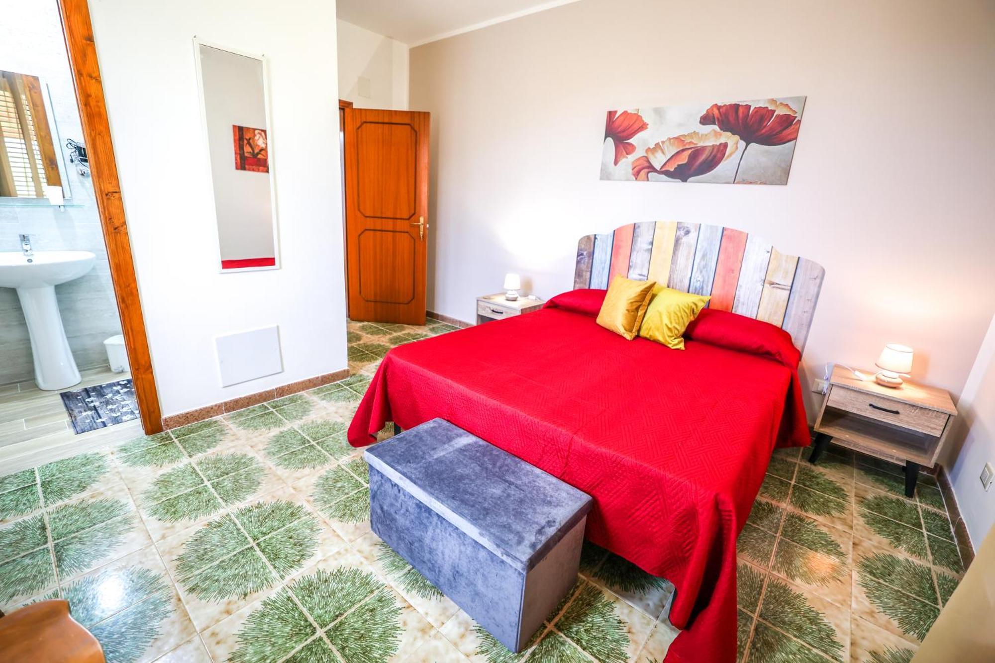 B&B Giardino Dei Cedri เทรเบีย ภายนอก รูปภาพ